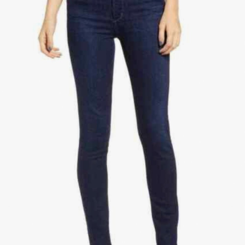 Citizens of Humanity Avedon Skinny Jean Stretchy Dark Blue